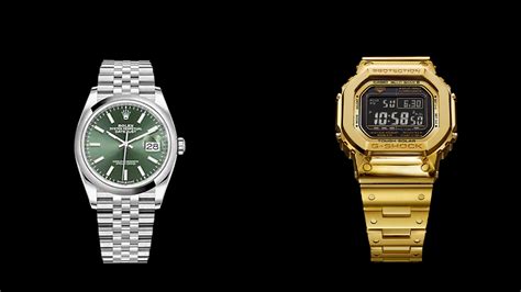 que reloj es mejor casio o rolex|Casio vs. Rolex: Comparativa entre Lujo y Funcionalidad.